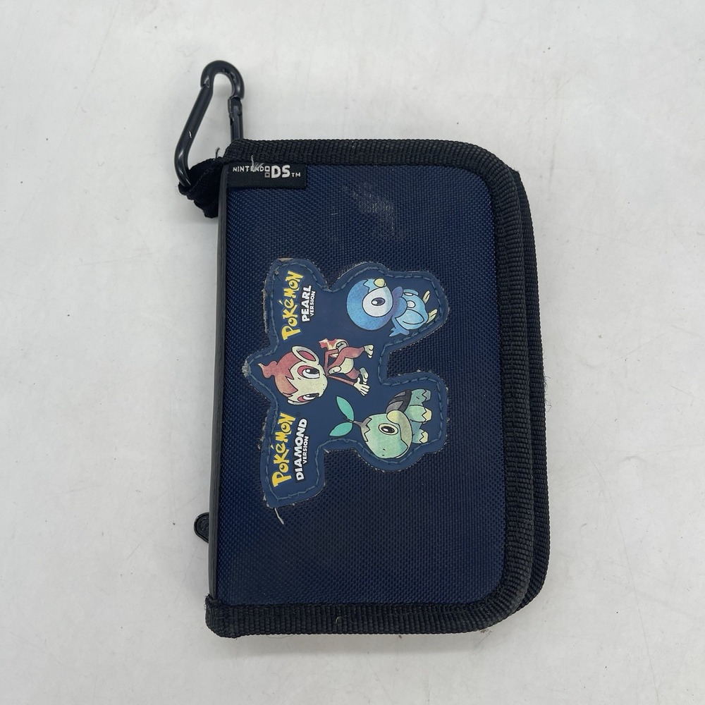 Nintendo DS Pokemon Switch and Carry Case Diamond Pearl Zip Carrying